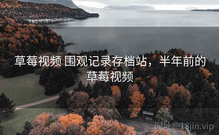 草莓视频 围观记录存档站，半年前的草莓视频